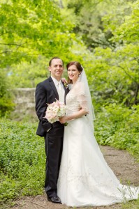 Evan and Jen - outside