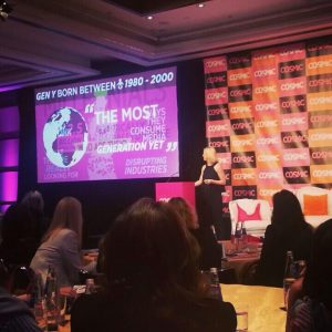 Joan in Argentina presents at Global Cosmo Mag Conference