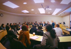 Joan speaking at Baruch in Feb 2015