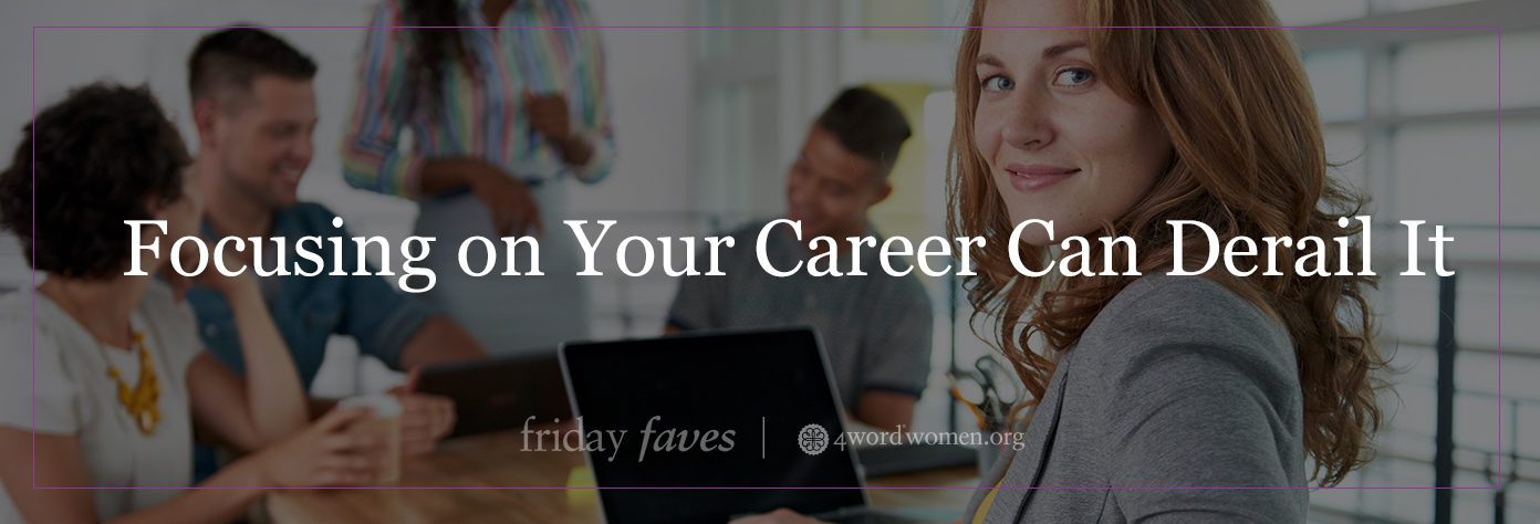 focusing on your career