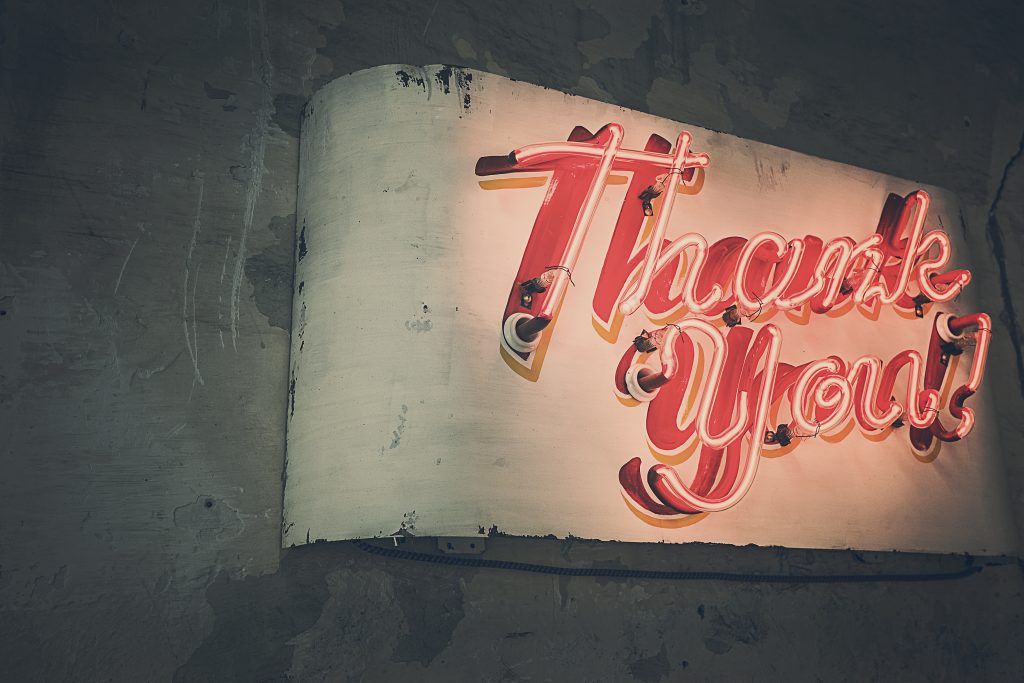 thanks gratitude
