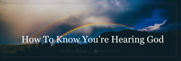 rainbow hearing God