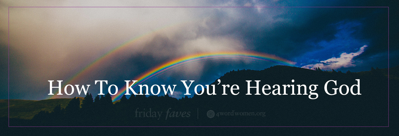 rainbow hearing God