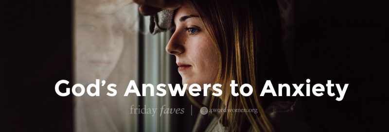 god's answers to anxiety