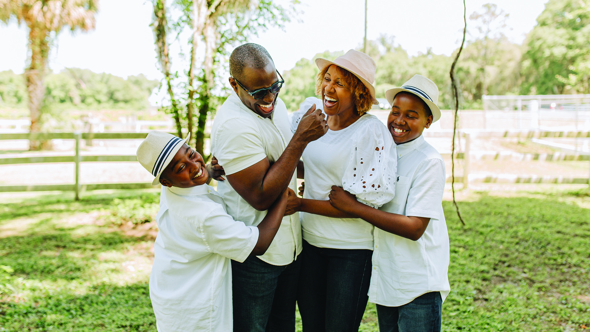 Nona Jones and her family