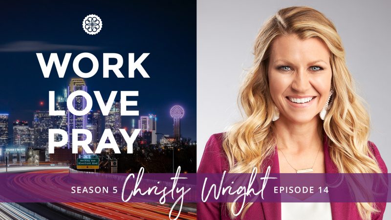 Christy Wright speaking on boundaries and power of saying no
