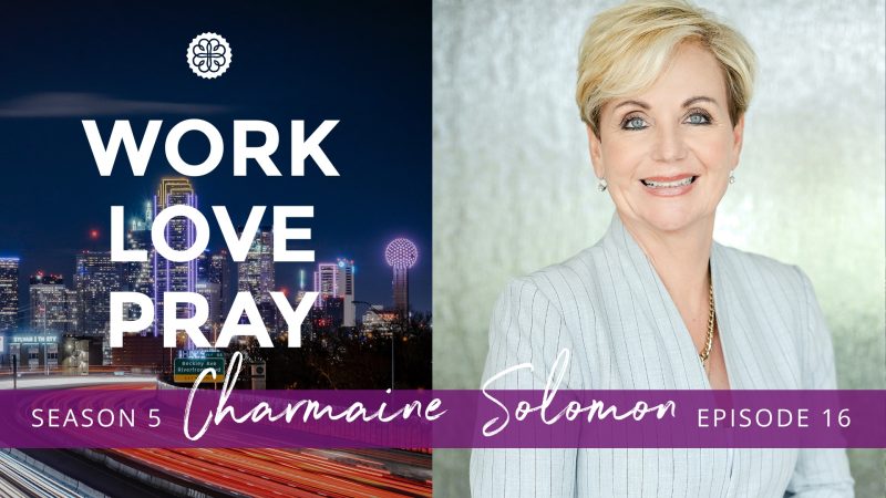 Charmaine Solomon discusses mentorship and bringing faith to work